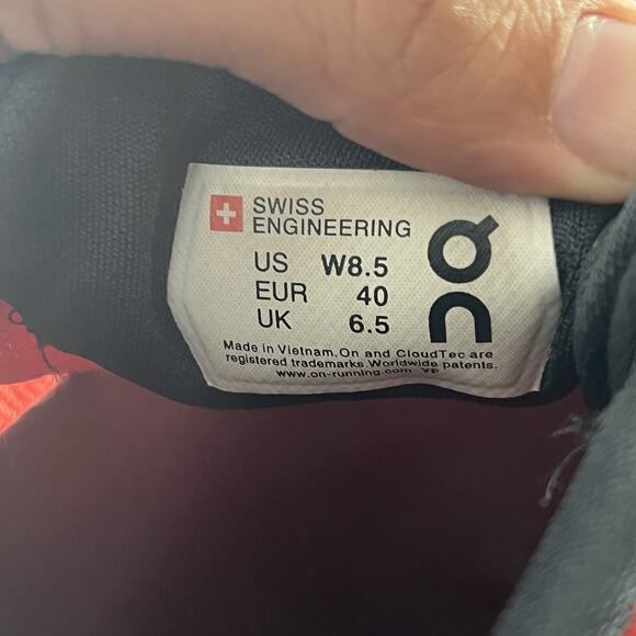 ON Cloud 5 Coral Pacific Women’s 8.5 Running Athletic Trainers Comfort Shoes - Picture 6 of 6